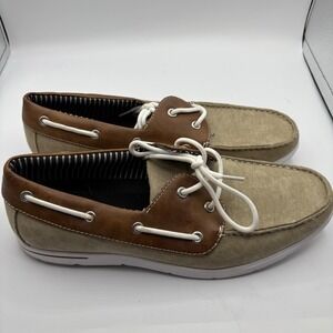 Men’s Classic Tan and Brown Boat Shoes
